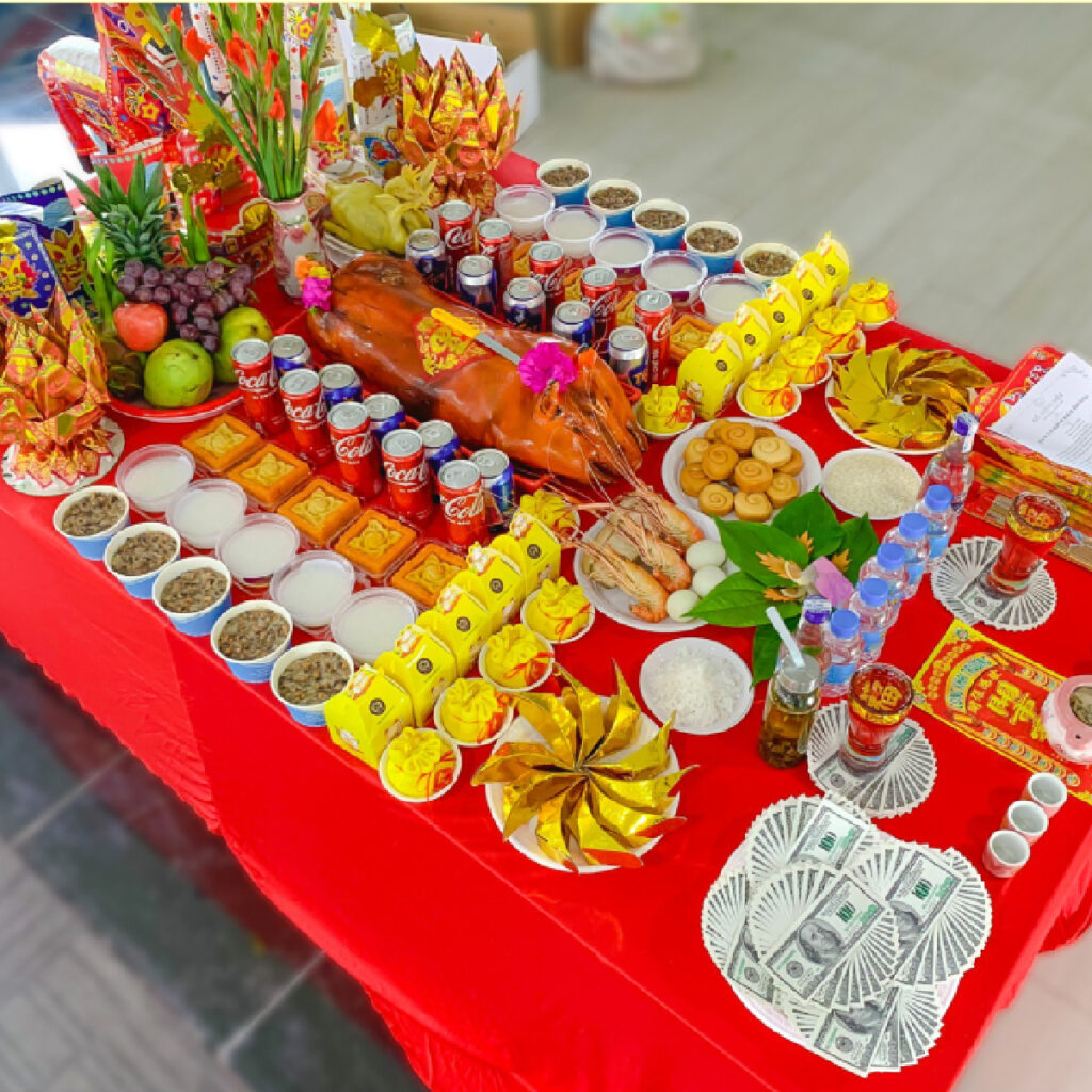 Mâm Cúng Khai Trương